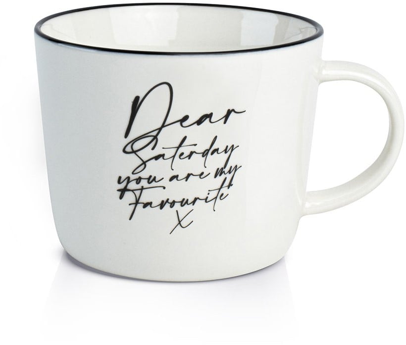 Bliss Beker Laag Saturday 32 cl.