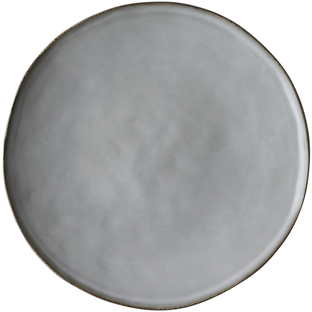 Dutch Rose Plate 26.5 cm Light Gray