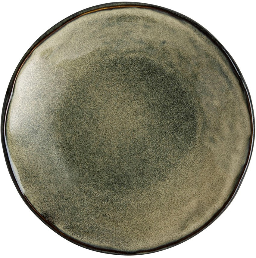 Dutch Rose Bord Plat 17 cm Groen