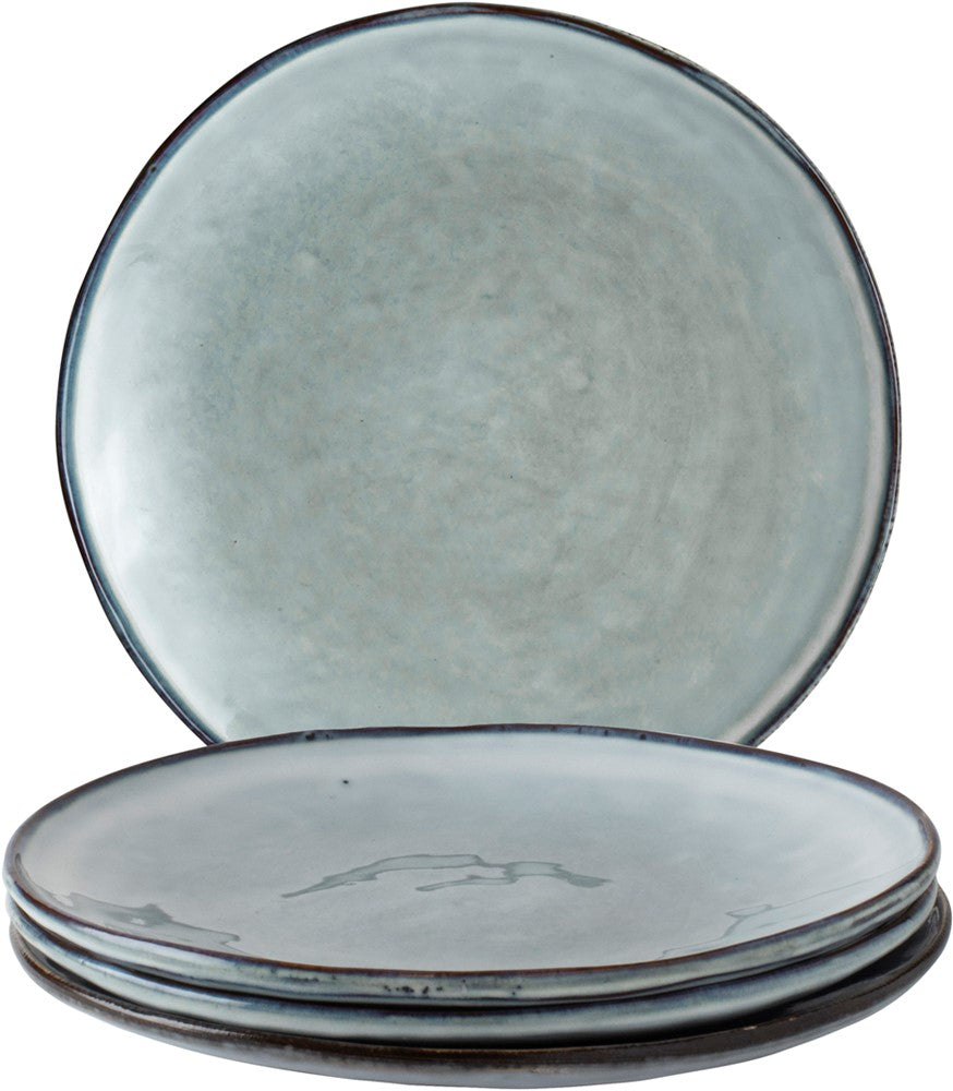 Dutch Rose Giftset 4 Borden 26,5 cm Blauw