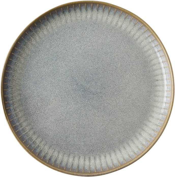 Dutch Rose Sapphire Plate 18.5 Gray