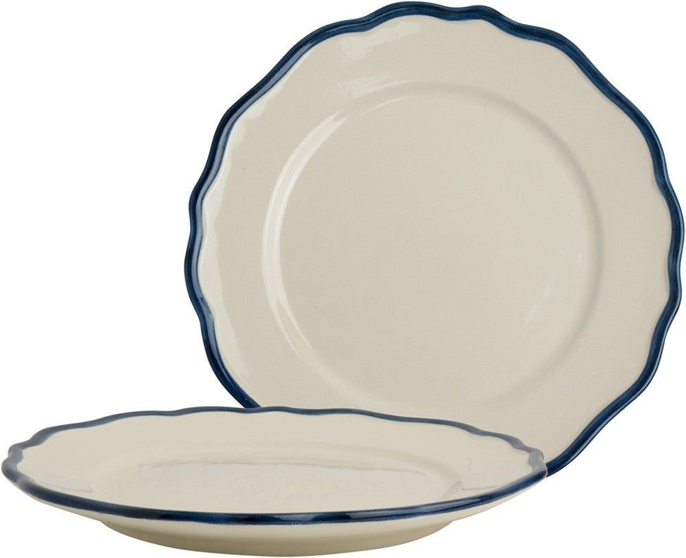 Giftset 2 Borden 27 cm Solid Blue