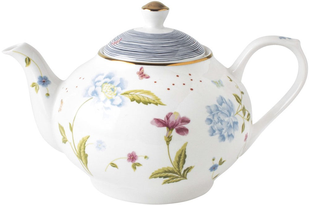 Laura Ashley Giftset Theepot Elveden Wit 1,6 liter