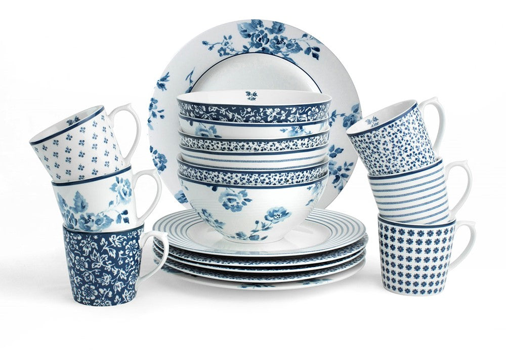 Laura Ashley Set 18 Delig Servies
