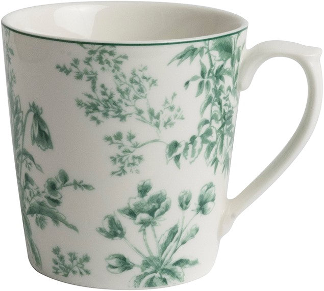 Mug Flowers green