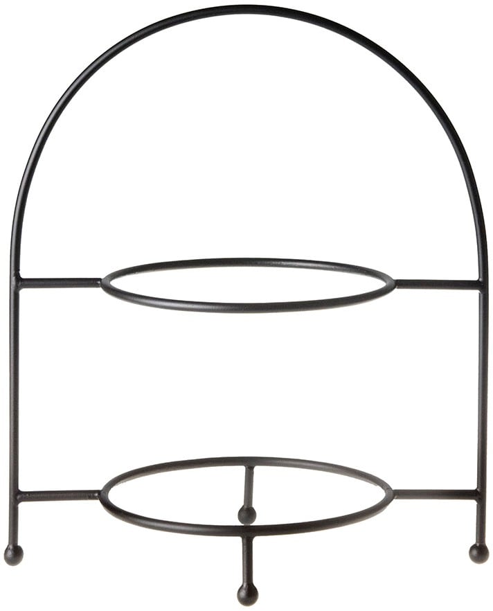 No label Bordenrek 2 laags metaal