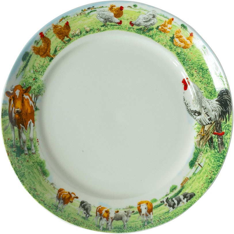Wiebe van der Zee Bord 21 cm Koe/Kip