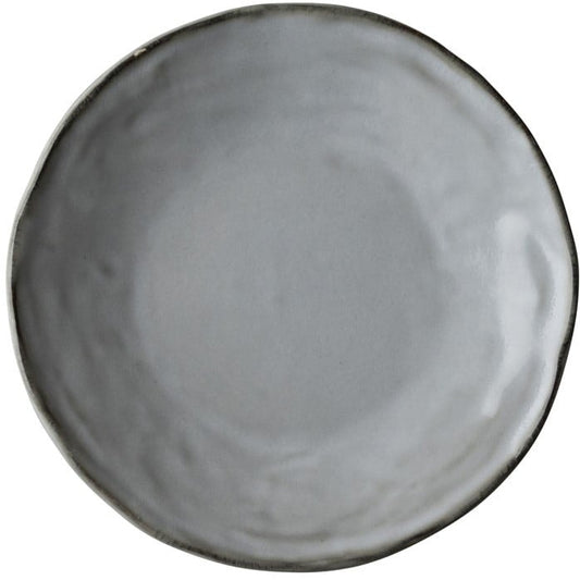 Dutch Rose Plate 17 cm Light Gray