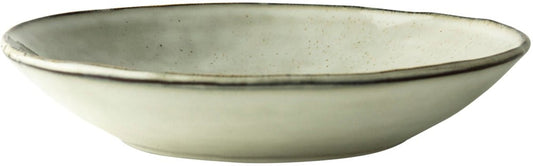 Dutch Rose Plate Deep 23.5 cm Cream