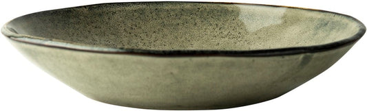 Dutch Rose Plate Deep 23.5 cm Green