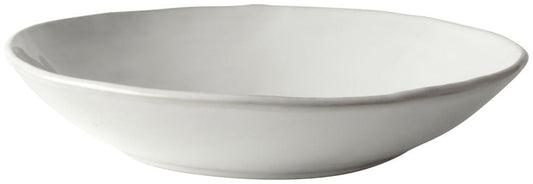 Dutch Rose Plate Deep 23.5 cm White