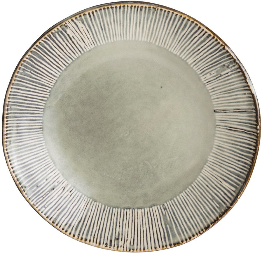 Dutch Rose Plate Flat 21.5 cm Cream