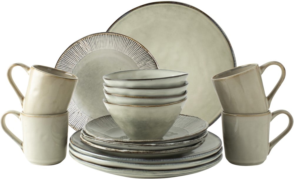 Dutch Rose Giftset 16 Piece Crockery Cream