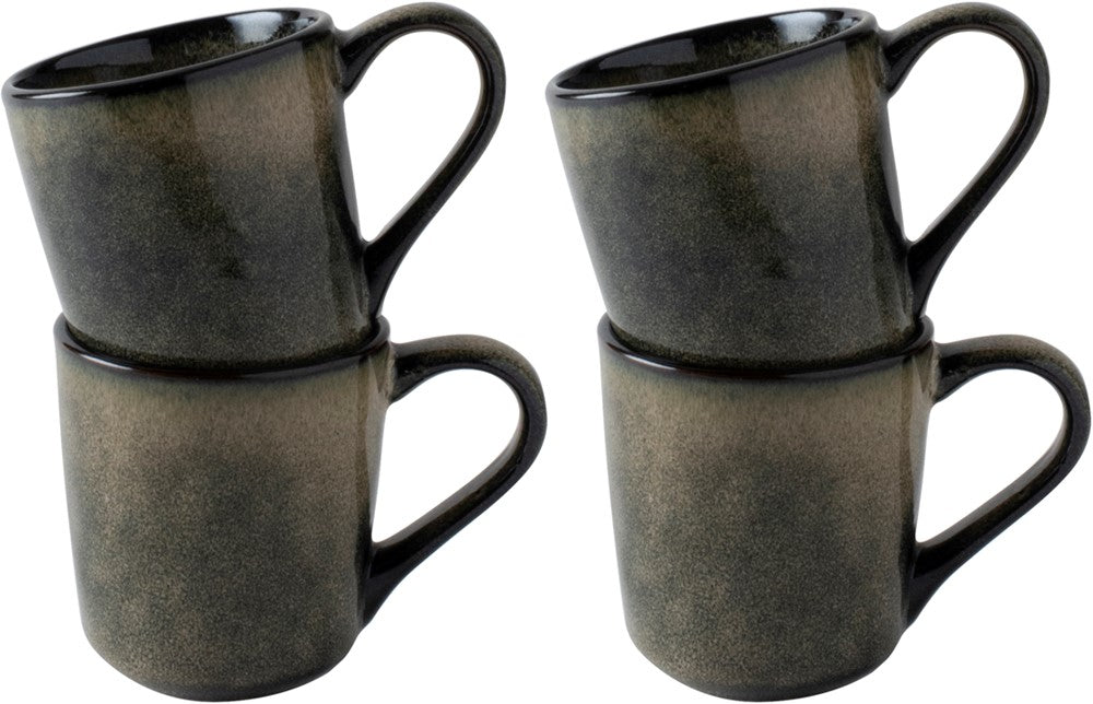 Dutch Rose Giftset 4 Cups Green 39 cl.