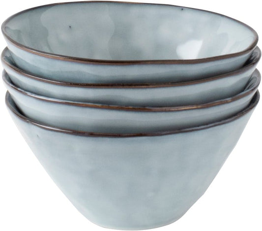 Dutch Rose Gift Set 4 bowls 14 cm Blue