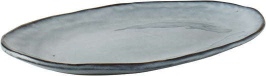 Dutch Rose Oval dish 34x23 cm Blue