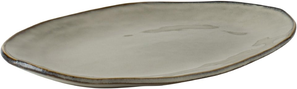 Dutch Rose Oval dish 34x23 cm Cream