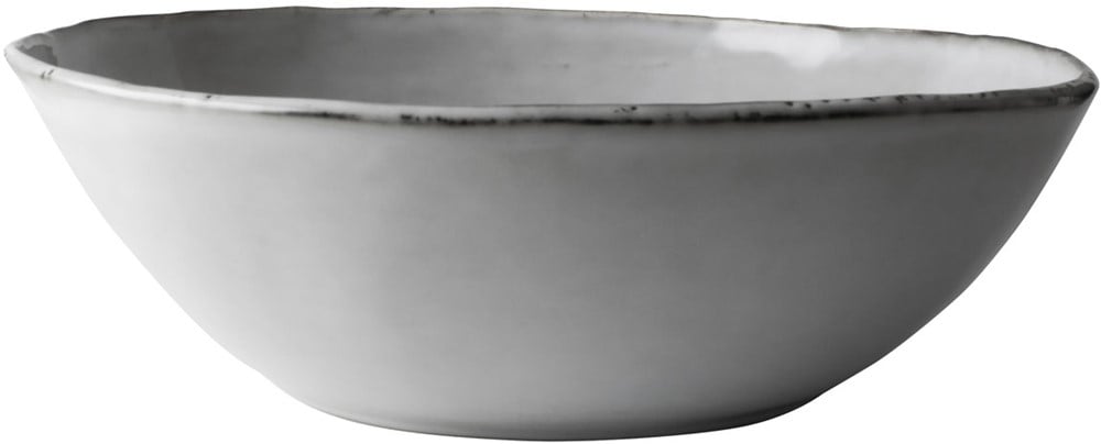 Dutch Rose Schaal 33 cm Licht Grijs