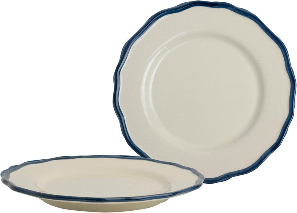 Giftset 2 Borden 21 cm Solid Blue