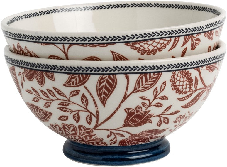 Gift set 2 Bowls 15.5 cm Hedingham Blue Terra