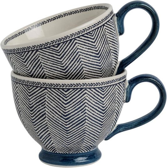 Giftset 2 Mokken Edwin Blue 43 cl.