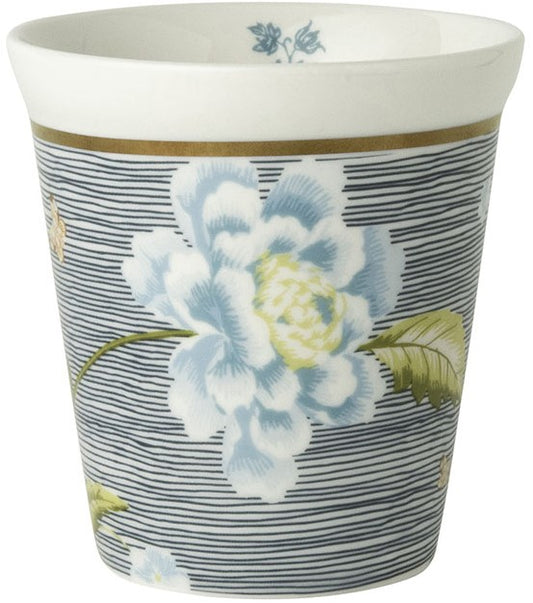 Laura Ashley Cup Without Ear Midnight Pinstripe 27 cl.