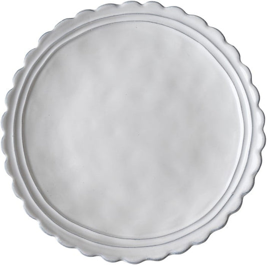 Laura Ashley Plate 20 cm irregular White Uni