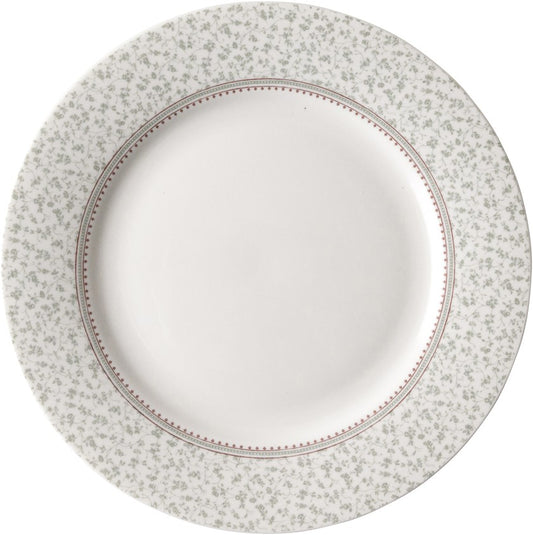 Laura Ashley Plate Flat 20 cm Green Flowers