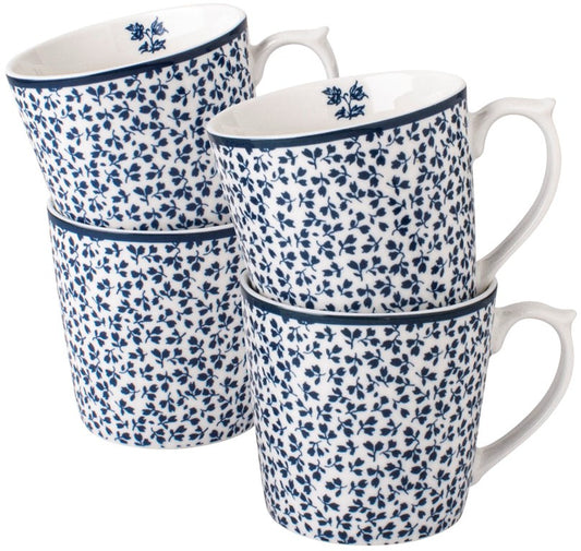 Laura Ashley Giftset 4 Cups Floris 32 cl.