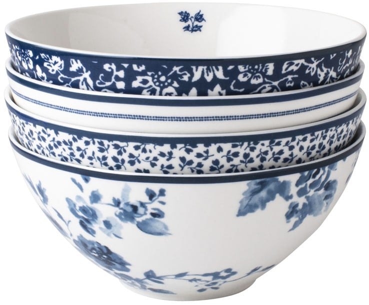 Laura Ashley Giftset 4 Bowls 16 cm Assorted