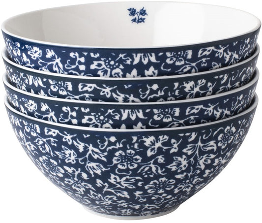 Laura Ashley Giftset 4 Bowls 16 cm Sweet Alyssum