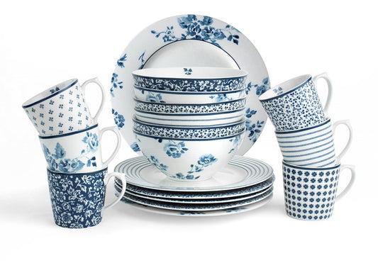 Laura Ashley Set 18 Delig Servies