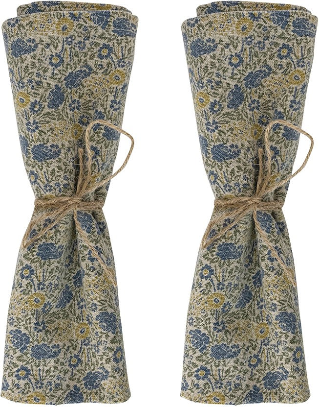 Laura Ashley Set 2 Servetten Daniela Oil Geel