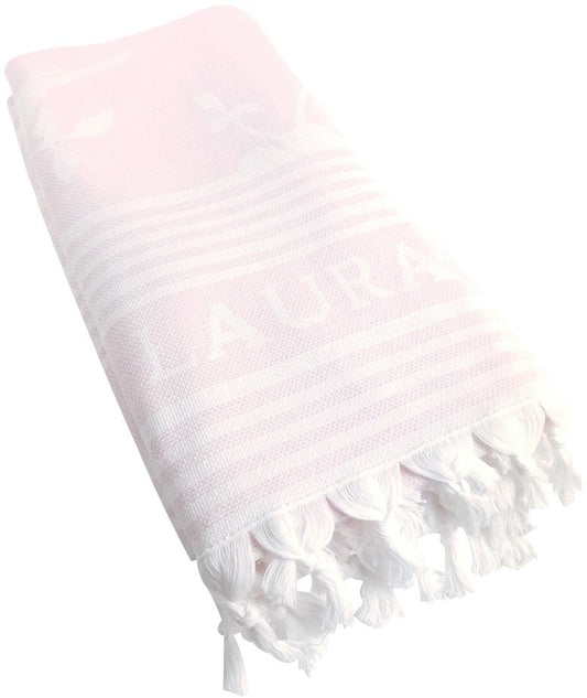 Laura Ashley Strandlaken/Hamamdoek Roze 90x180 cm