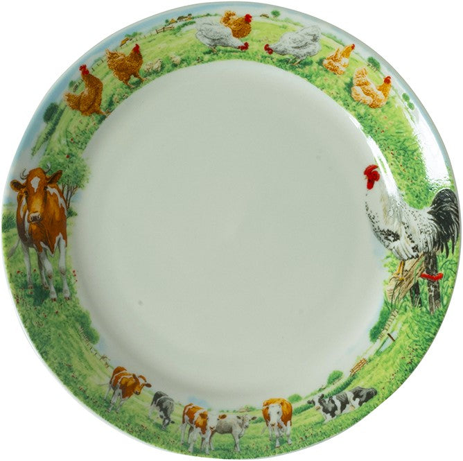 Wiebe van der Zee Bord 18 cm Koe/Kip