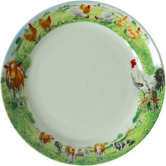 Wiebe van der Zee Bord 18 cm Koe/Kip