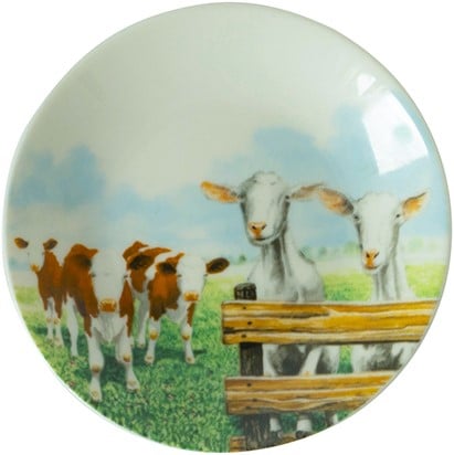 Wiebe van der Zee Petit Four Cow/Goat 10.5 cm.