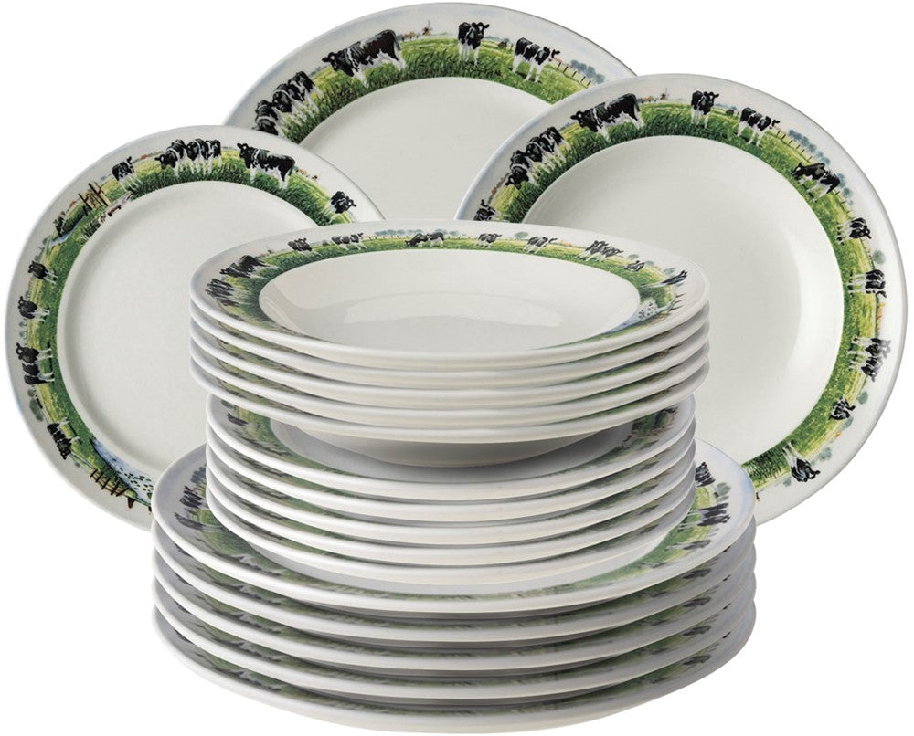 Wiebe van der Zee Set 18 Borden Landelijk Assorti